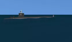 Virginia Class SSN 789 USS Indiana 3D model