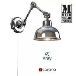 Wall lamp GRIMSTAD 3D model