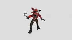 Withered Foxy by Dany Fox 3D model