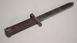 WW2 Italian Carcano M38 Bayonet Low-poly 3D model