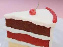 Yummy cake slice 3D model