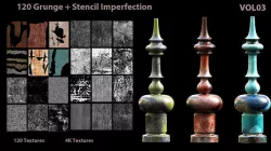 120 Grunge and Roughness Imperfection Texture