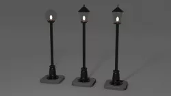 3D Street light  3D model