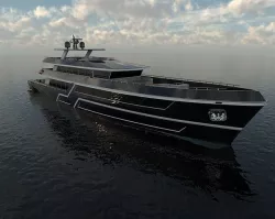 50 Meter Sport Megayacht 3D model