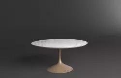 AERO MARBLE ROUND DINING TABLE 3D models 3D model