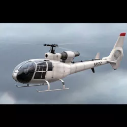 Aerospatiale SA Gazelle 3D model