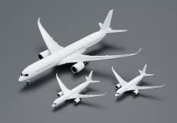 Airbus  A350 -800 -900 -100 Pack 3D model