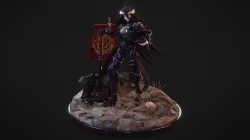 Albedo from Overlord Low-poly 3D model