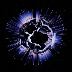 Alien Planet Sci-Fi Fantasy Scenery - Planet Explosion 3D model