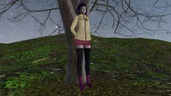 Anime style girl -Himawari inspired- 3D model