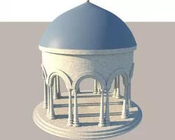 ARC islamic 3D model