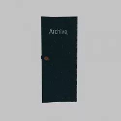 Archive cabinet Low-poly 3D model