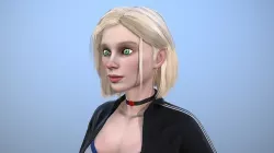 Baltika-Chan Low-poly 3D model