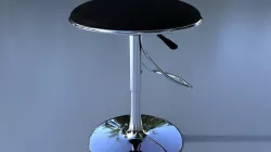 Bar Stool Low-poly 3D model
