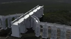 Baroque Fantasy bridge extended 3D model