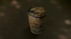 Barrel Low-poly 3D model