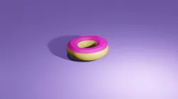 Beginner donut 3D model