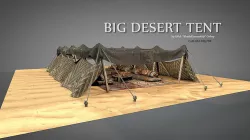 Big Desert Tent 3D model