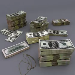 Bills USD 3D model