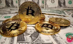 Bitcoin Low-poly 3D model