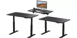 Black lift desk BLENDER 3D Model Cycles 3D model