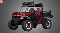 BMS - The Beast 1000 vehicle 3D model