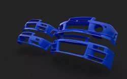 Body kit Skyline R34 Bumper 3D model