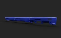 Body kit Subaru Impreza 1992 Bumper rear 3D model