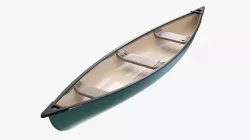 Canoe 01 3D model