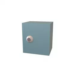 Cartoon Safe Box v1 002 Low-poly 3D model