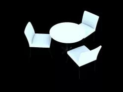 chair sitting 3D model