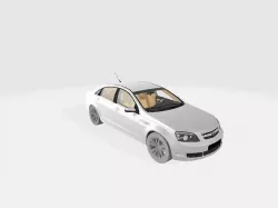 chevrolet caprice 2015 Low-poly 3D model