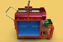 COCONUT PEELER DEHUSKING MACHINE 3D model