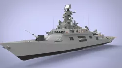 Corvette anti submarine 3D model