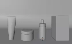 cosmetic 3D model