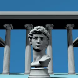 David Bust  3D model