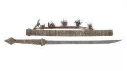 Dha Sword Low-poly 3D model
