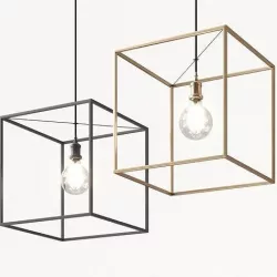 Dice pendant lamp by Seer 3D model