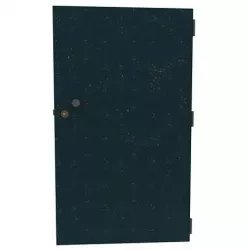 Door metal Low-poly 3D model