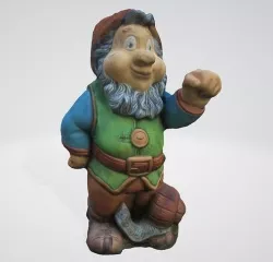 dwarf 3D model