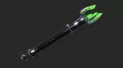 Fantasy Stylish- Wand of Vand Low-poly 3D model