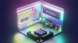 GAMING ROOM 3D model