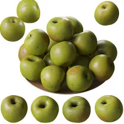 Granny Smith Apples - 4 models Low-poly 3D model