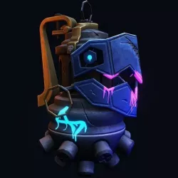Grenade Jinx Low-poly 3D model