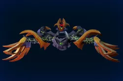Hand paint  - Fantasy  Bow Low-poly 3D model