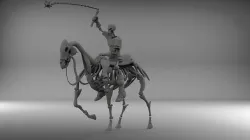 horseman of hell 3D model