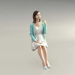 human 3D model