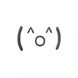 Japanese Emoticons v11 001 Low-poly 3D model