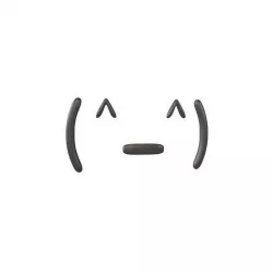 Japanese Emoticons v9 001 Low-poly 3D model