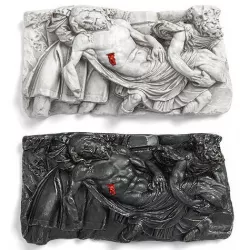 Jesus wall art relief 3D model